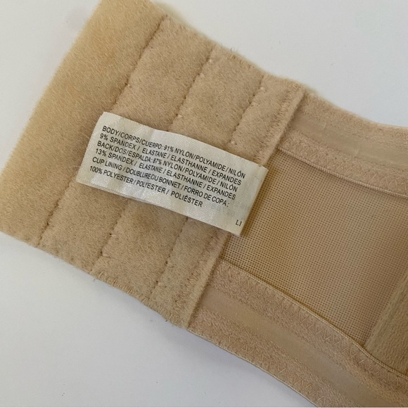 Wacoal Red Carpet Strapless Full Busted Underwire Bra Style 854119 Size 34DDD - Picture 9 of 12